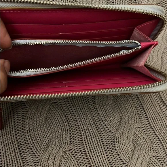 Rebecca Minkoff light sky blue Studded Wallet - Picture 4 of 5